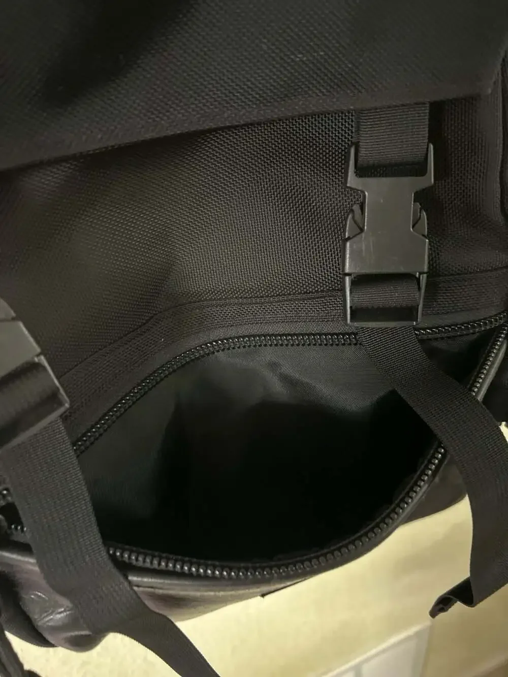 Topo Designs Rover Pack Premium Black Leather Accent Backpack